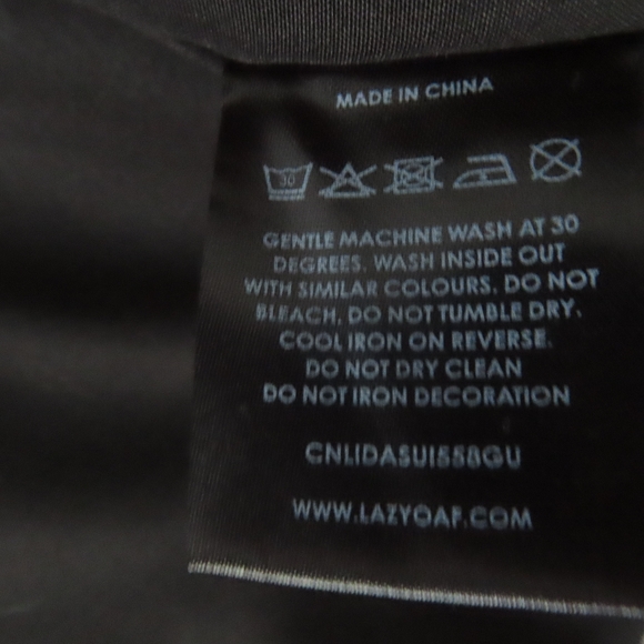 Lazy Oaf X The Flintstones Allover Print Fleece Jacket Size S - Picture 8 of 8